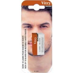 Vitry Homme Recharges Lames pour Rasoir Sureté 10uts