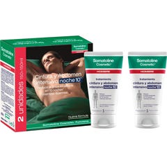 Somatoline® Hombre Pack cintura y abdomen intensivo noche 10 2x150ml