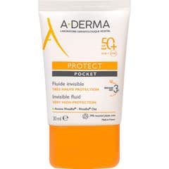 A-Derma Protect SPF50+ Fluido Invisible Pocket 30ml