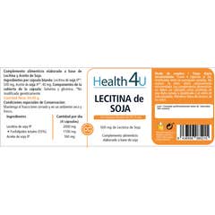H4U Soya Lecithin 60 bløde kapsler på 720 mg