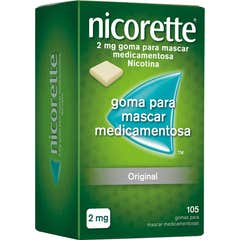 Nicorette Orignal Nicotina 2mg 105 Gomas Nicorette Orignal Nicotina 2mg 105 Gomas