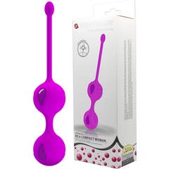 Pretty Love Orgasmic Kegel Balls Tighten Up 2 Purple 1 piece