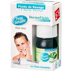 Deterlub Dermofluid Serum Afeitado Piel Sensible Aloe Vera 30ml