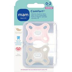 Mam Comfort Succhietto Silicone 0-2 mesi 2 pz