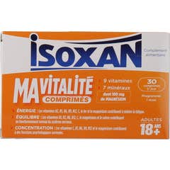 Isoxan Mi Vitalidad Adultos +18 Años 30comp