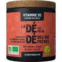 Les Bio Frères La DéDé Bio Vietamina D3 120comp