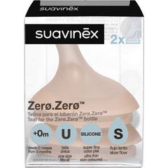 Suavinex-Smoczek silikonowy Anticolico Flow S