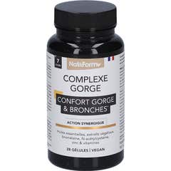 Nat&Form Complejo Confort Garganta & Bronquios 28 Perlas