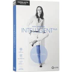 Farmalastic Intelligent+ Media Corta Normal Marino T2 1 Par