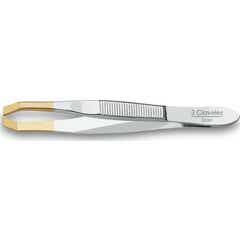 3 Claveles pinza cangrejo punta oro 9cm 1ud