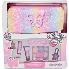 Martinelia Shimmer Wings Pencil Case & Beauty Set 8uds