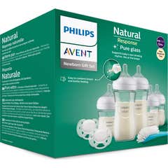 Philips Avent Natural Response Neugeborenen Geschenkset Puse Glas 5 Stk