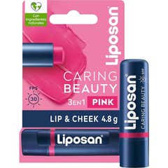 Liposan Caring Beauty 3 In 1 Pink Spf30 4.8 g