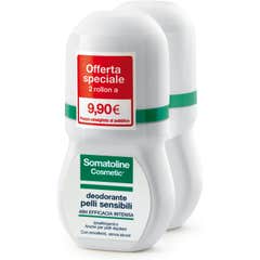 Somatoline ® Desodorante roll-on para pieles sensibles 2x50ml