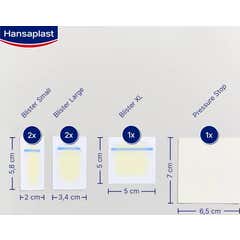 Hansaplast Ampollas Mix Pack 6uds