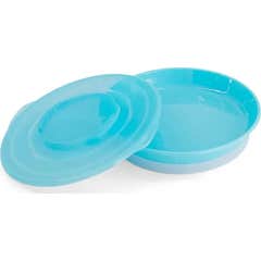 Twistshake Plato Pastel Azul +6 Meses 1ud Twistshake Plato Pastel Azul +6 Meses 1ud