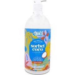 MKL Green Nature Gel de Ducha Sorbete Coco Sin Jabón 1000 ml