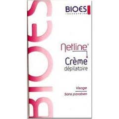 Netline Crema de depilación para el rostro y las zonas sensibles