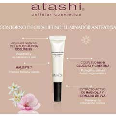 Atashi® Cellular Perfection Skin Sublime contorno de ojos lifting iluminador 15ml