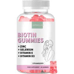 ASPERILLEN Gominolas de Biotina 60 gummies