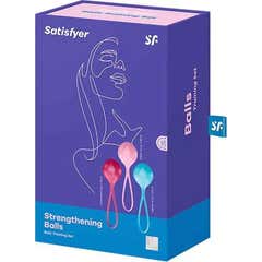 Satisfyer Strenghtening Balls Entrenamiento Pélvico 3uds