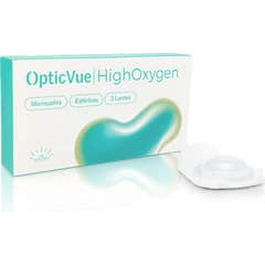 Opticvue Highoxygen Lentillas Mensuales Esféricas -6.50 3 uds