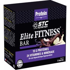 STC Nutrition Elite Fitness Bar Vaniglia 5x45g