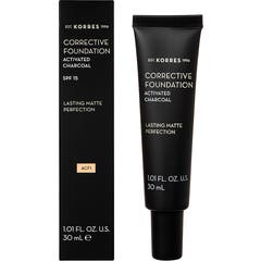 Korres Base Correctora Carbón Spf15 1 30ml