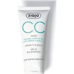 Ziaja Cc Cream Correctora Pieles Irritadas Y Sensibles 50ml
