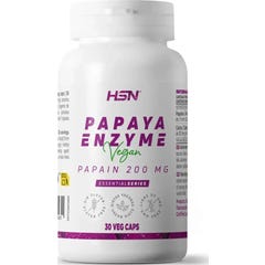 HSN Enzima de Papaya 200mg Papaína 30vcaps