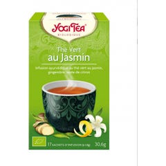 Yogi Tea Th Vert Au Jasmin 17 Sachets 30,6G