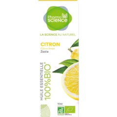 Pharmascience Citroen Etherische Olie Biologisch 10ml