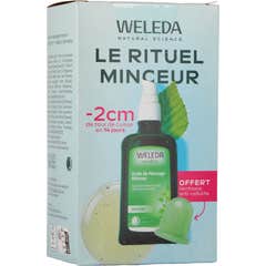 Weleda Slimming Ritual Massage Oil Pack 100 ml + Suction Cup