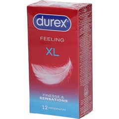 Durex Feeling XL Delicadeza & Sensaciones Preservativos 12 uds
