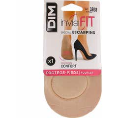 Dim Invisifit Protector de Pies Calzado Especial Talla 35 38 1 Par