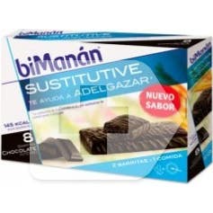 biManán™ Sostitutivo sapore intenso di cioccolato 8 bar