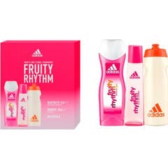 Adidas Fruity Rhythm Set Edt 75ml + Gel Ducha 75ml + Botella