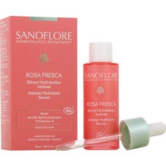 Sanoflore Rosa Fresca Hydratiserende Serum til Dehydreret Hud 30 ml