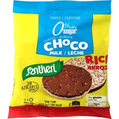 Santiveri Naleśniki ryżowe Choco Milk Choco Rice Pancakes Sugar Free Bio 25g