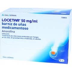 Locetar 50 mg/ml Barniz de Uñas Medicamentoso Vidrio 5ml