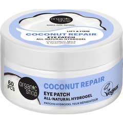 Organic Shop Firming Hydrogel Patches for Eye Contour Coconut Repair 60 pcs