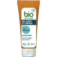 Bio Secure Gel Corps Et Cheveux Sans Savon 100 Ml