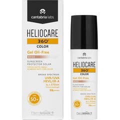 Heliocare 360° Color Gel Ölfrei Spf 50+ Beige 50ml