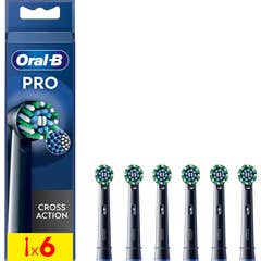 Oral-B Cross Action Cepillo Dental Eléctrico Recambio 6uds