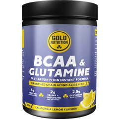 Gold Nutrition BCAAs 4:1:1 Powder Lemon Lime 300g