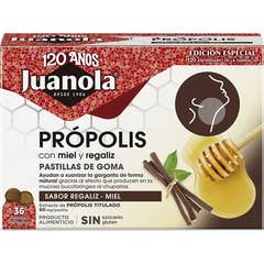 Juanola Propolis Honey and Licorice 36 Pastilles