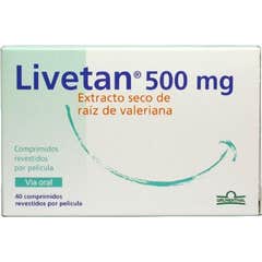 Livetan Valeriana Raíz 500mg 40comp