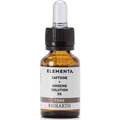 Bioearth Elemental Soluzione di Caffeina + Gingseng 3% 15ml