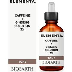Bioearth Elemental Soluzione di Caffeina + Gingseng 3% 15ml