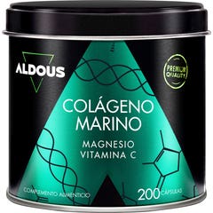Aldous Bio Colágeno Hidrolizado Puro Magnesio Vitamina C 200caps